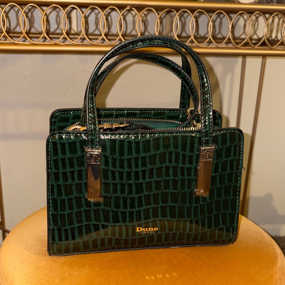 Dune London Dark Green Cross body purse